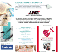 Tablet Screenshot of abwaairportcharter.org